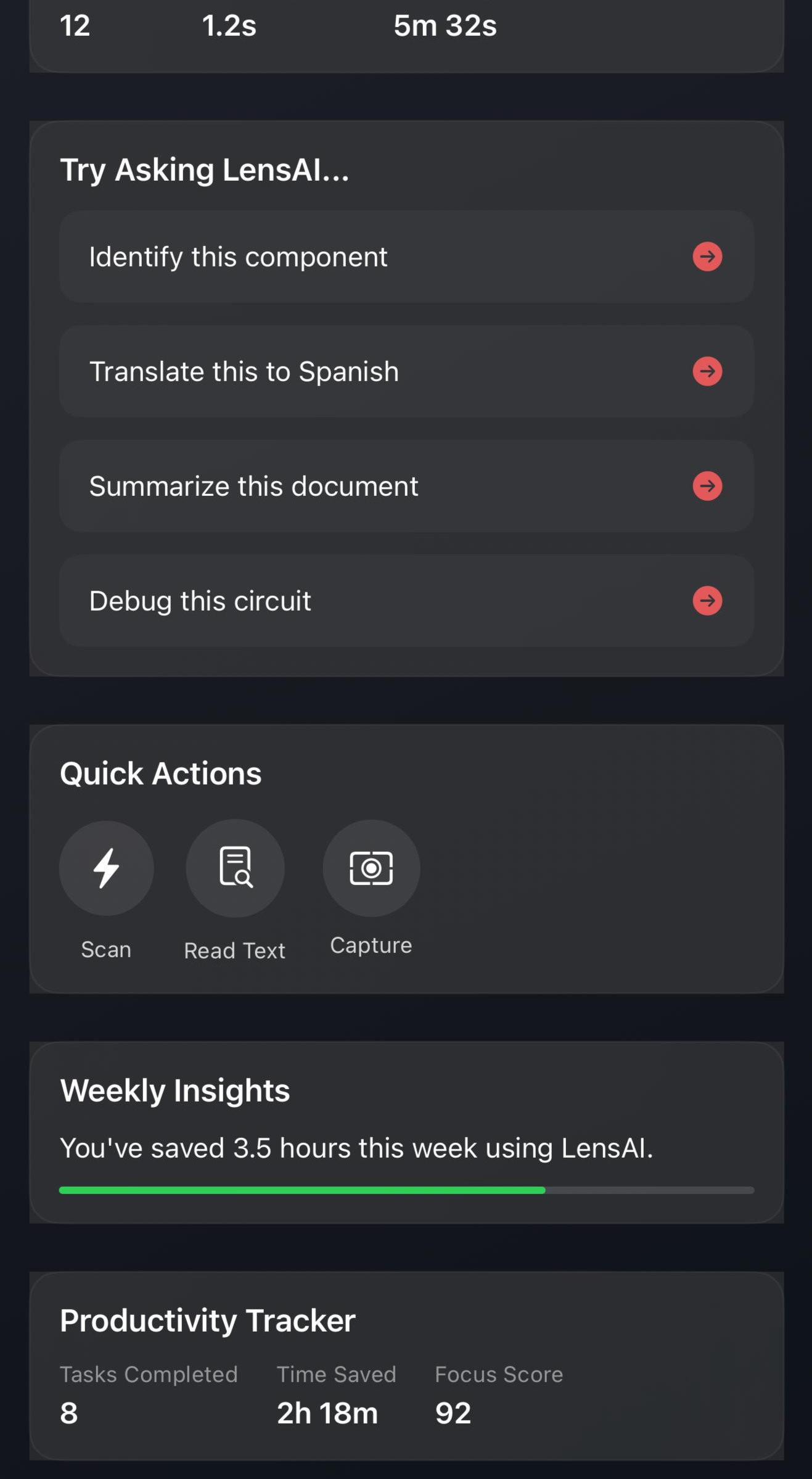 Track all your work